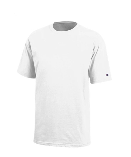 Champion(チャンピオン)の「CHAMPION 半袖Tシャツロゴ(Tシャツ/カットソー・メンズ・ホワイト/ブラック・MEDIUM/X-LARGE/SMALL/LARGE)」の1枚目の写真