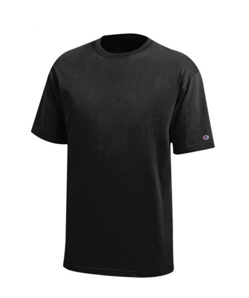 Champion(チャンピオン)の「CHAMPION 半袖Tシャツロゴ(Tシャツ/カットソー・メンズ・ホワイト/ブラック・MEDIUM/X-LARGE/SMALL/LARGE)」の2枚目の写真