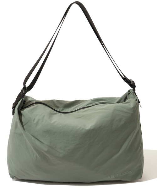 FRUIT OF THE LOOM（フルーツオブザルーム）の「【FRUIT OF THE LOOM/フルーツオブザルーム】EX BIG SHOULDER BAG/ショルダーバッグ（ショルダーバッグ・メンズ・エンジ/ライトグレー/インディゴブルー/ブラック/チャコールグレー・FREE）」の2枚目の写真