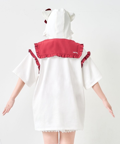 DearMyLove（ディアマイラブ）の「【サンリオ×DML】なりきりセーラーTシャツワンピ（ワンピース・レディース・ブラック/ブルー/ベビーピンク/ホワイト・FREE）」の17枚目の写真