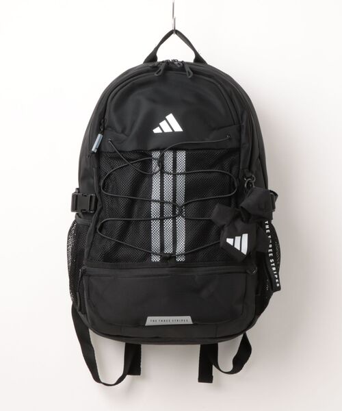adidas(アディダス)の「《adidas》BUNGEECORDバックパック(バックパック/リュック・メンズ・ブラック・フリー)」の1枚目の写真
