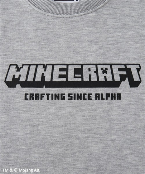 QUNTSTYLE(キュントスタイル)の「【MINECRAFT】長袖プリントトレーナー(スウェット・キッズ・グレー系/ベージュ系1/ベージュ系2/アイボリー系/ブラック系1/ブラック系2/ブラック系3/グリーン系・110/120/130/140/150/160)」の19枚目の写真