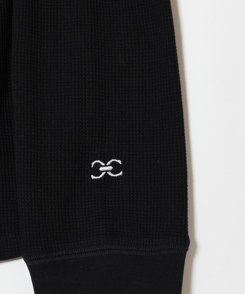 CRIMIE（クライミー）の「THERMAL C-CHAIN LONG SLEEVE T SHIRT（Tシャツ/カットソー・メンズ・ブラック/ホワイト・XXL/XL/L/M/S）」の6枚目の写真