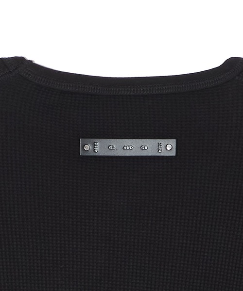 CRIMIE（クライミー）の「THERMAL C-CHAIN LONG SLEEVE T SHIRT（Tシャツ/カットソー・メンズ・ブラック/ホワイト・XXL/XL/L/M/S）」の7枚目の写真