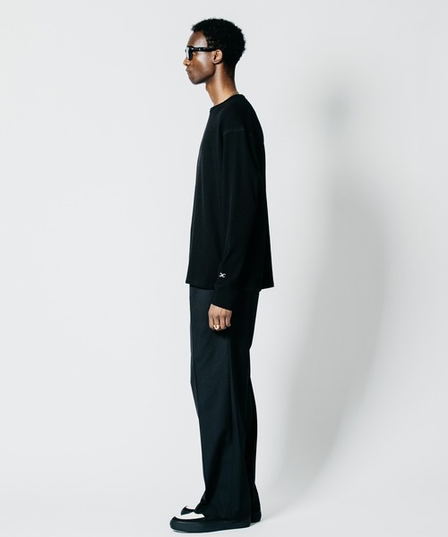 CRIMIE（クライミー）の「THERMAL C-CHAIN LONG SLEEVE T SHIRT（Tシャツ/カットソー・メンズ・ブラック/ホワイト・XXL/XL/L/M/S）」の9枚目の写真