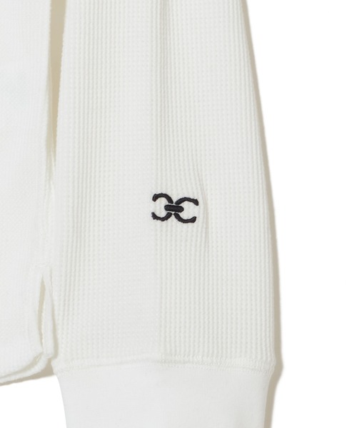 CRIMIE（クライミー）の「THERMAL C-CHAIN LONG SLEEVE T SHIRT（Tシャツ/カットソー・メンズ・ブラック/ホワイト・XXL/XL/L/M/S）」の14枚目の写真