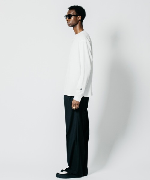 CRIMIE（クライミー）の「THERMAL C-CHAIN LONG SLEEVE T SHIRT（Tシャツ/カットソー・メンズ・ブラック/ホワイト・XXL/XL/L/M/S）」の17枚目の写真