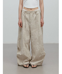MOIFAIRE（モイフェア）の「FLOWER WIDE PANTS / BEIGE（その他パンツ）」