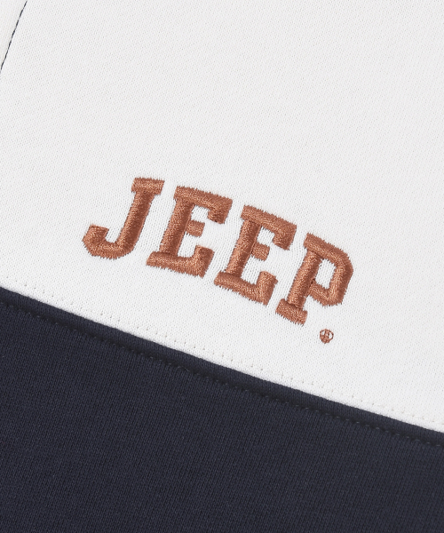 JEEP(ジープ)の「WOMEN レトロ 1941 ストライプカラー スウェット (JR5TSF825NA)(ポロシャツ・レディース・その他・MEDIUM/LARGE/X-LARGE/SMALL)」の6枚目の写真