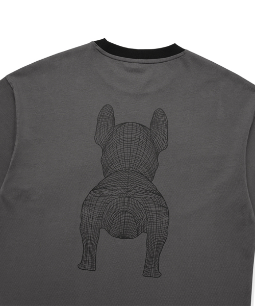 LIFE WORK（ライフワーク）の「共用) ビッグラドック リンガー配色半袖Tシャツ（Tシャツ/カットソー・レディース・ネイビー/グレー/アイボリー・SMALL/MEDIUM/X-SMALL/LARGE）」の6枚目の写真