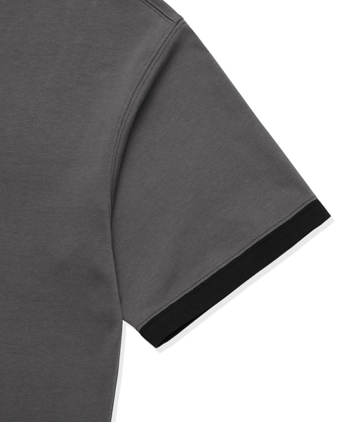 LIFE WORK（ライフワーク）の「共用) ビッグラドック リンガー配色半袖Tシャツ（Tシャツ/カットソー・レディース・ネイビー/グレー/アイボリー・SMALL/MEDIUM/X-SMALL/LARGE）」の7枚目の写真