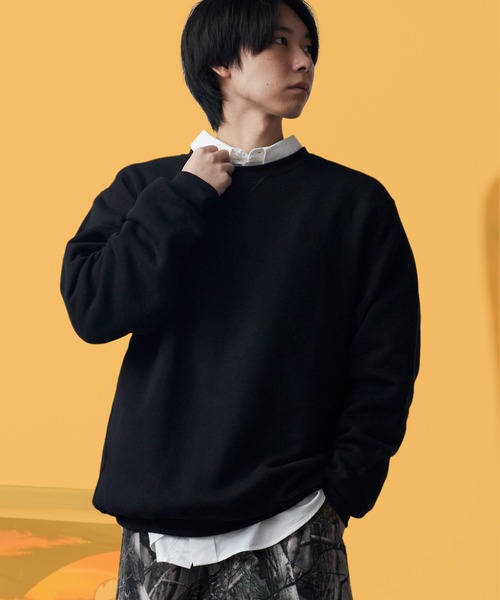 Russell Athletic(ラッセルアスレティック)の「Russell Athletic/ラッセルアスレティック Dri Power Crewneck Sweatshirt コットン クルーネック仕様 スウェット トナーナー メンズ レディース 2026年 秋 秋服 冬 冬服(スウェット・メンズ・ブラック/ライトグレー/ホワイト・L/M/XL/XXL/S)」の3枚目の写真