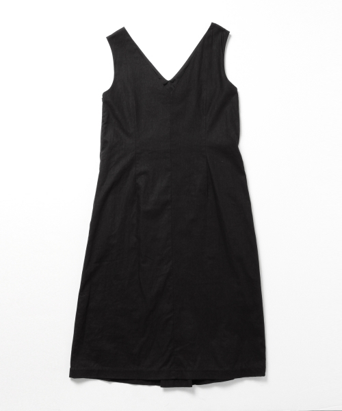 B:MING by BEAMS(ビーミングバイビームス)の「【VERY5月号掲載】ビーミング by ビームス / リネンVネックワンピース(ワンピース・レディース・ホワイト/ブラック・SMALL/MEDIUM)」の11枚目の写真