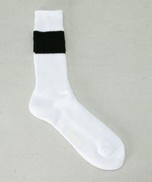 BEAUTY&YOUTH UNITED ARROWS | ＜H BEAUTY&YOUTH＞ 84N PANEL RIB REG/ｿｯｸｽ(ソックス/靴下)