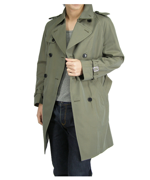 BEAUTY&YOUTH UNITED ARROWS（ビューティーアンドユースユナイテッドアローズ）の「BY Ⅰ BIO GAVA TRENCH　◆（トレンチコート・メンズ・ベージュ/オリーブ/ネイビー・MEDIUM/SMALL/LARGE）」の15枚目の写真