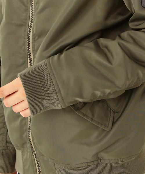 Another Edition(アナザーエディション)の「Another Edition×AVIREX light MA-1/ AE×AVIREX light MA-1◆(MA-1・レディース・ブラック/オリーブ・SMALL/MEDIUM)」の17枚目の写真