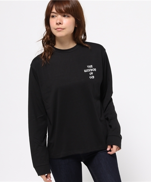 セール】WEGO/バックロゴルーズロングTシャツ（Tシャツ