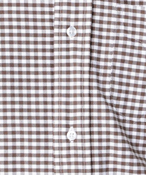 coen(コーエン)の「ギンガムチェックオックスボタンダウンシャツ(シャツ/ブラウス・メンズ・ブラック/ネイビー/レッド/ブラウン/グレー・X-LARGE/LARGE/X-SMALL/MEDIUM/SMALL)」の16枚目の写真