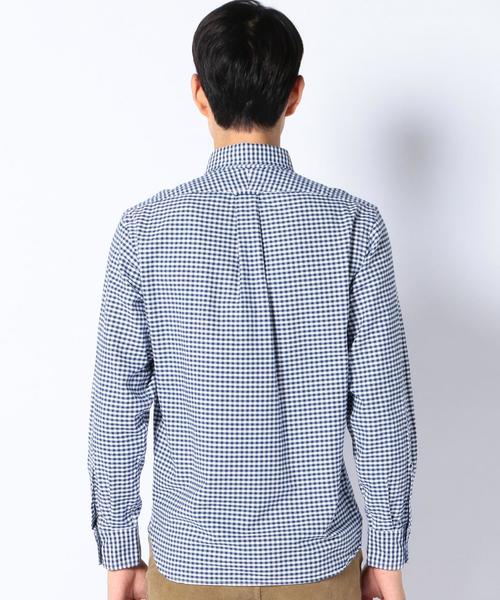 coen(コーエン)の「ギンガムチェックオックスボタンダウンシャツ(シャツ/ブラウス・メンズ・ブラック/ネイビー/レッド/ブラウン/グレー・X-LARGE/LARGE/X-SMALL/MEDIUM/SMALL)」の21枚目の写真