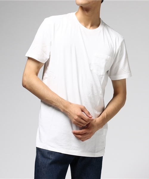 Denim & Supply Ralph Lauren（デニムアンドサプライラルフローレン）の「コットン ジャージー ポケット Tシャツ（Tシャツ/カットソー・メンズ・ホワイト・MEDIUM/SMALL/X-SMALL/LARGE）」の12枚目の写真