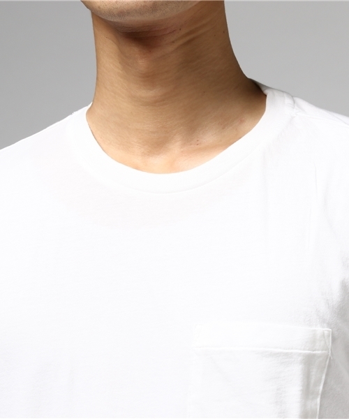 Denim & Supply Ralph Lauren（デニムアンドサプライラルフローレン）の「コットン ジャージー ポケット Tシャツ（Tシャツ/カットソー・メンズ・ホワイト・MEDIUM/SMALL/X-SMALL/LARGE）」の15枚目の写真