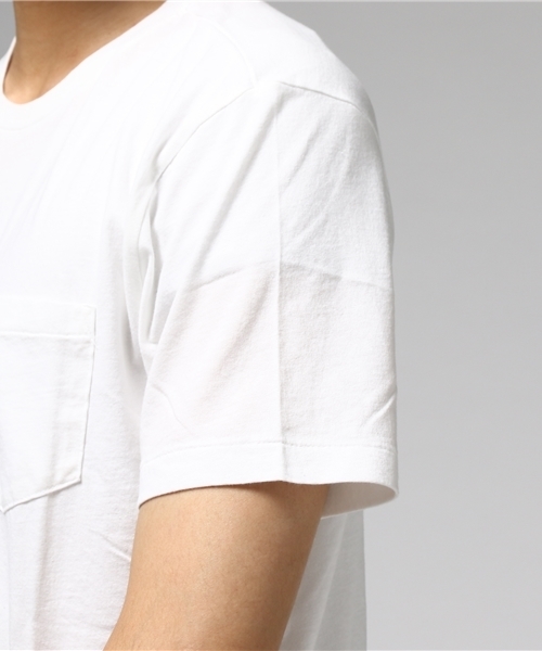 Denim & Supply Ralph Lauren（デニムアンドサプライラルフローレン）の「コットン ジャージー ポケット Tシャツ（Tシャツ/カットソー・メンズ・ホワイト・MEDIUM/SMALL/X-SMALL/LARGE）」の6枚目の写真