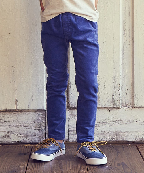 RUGGEDWORKS(ラゲッドワークス)の「コーデュロイロングパンツ(その他パンツ・キッズ・ブルー/ネイビー・110cm/120cm/90cm/80cm/140cm/130cm/100cm)」の1枚目の写真