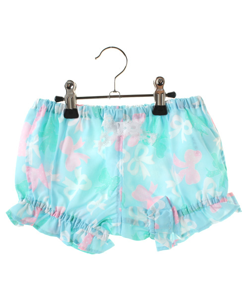 fafa（フェフェ）の「Bo（ブルマー）（その他パンツ・キッズ・アクア/C/D/ホワイト×ピンク/ホワイト×パープル/ライトピンク/レッド系その他/ピンク系その他/イエロー系その他/グリーン系その他/パープル系その他/ブルー系その他/ラベンダー/ボルドー/イエロー/ブルー/アイボリー/グリーン/ネイビー/パープル/レッド/ライトブルー/ブラック/ダークグリーン・90cm/70cm/80ｃｍ/80/70/90）」の13枚目の写真