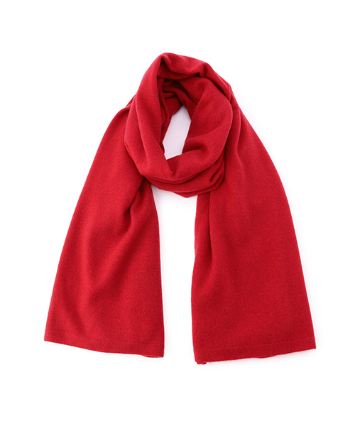 ESTNATION（エストネーション）の「Phil O. エアーカシミヤストール（ストール/ショール・レディース・ホワイト/ブラック/ラベンダー/キャメル/レッド・FREE）」の5枚目の写真