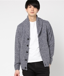 BLACK LABEL CRESTBRIDGE | メランジケーブル　ショールカーデ(ニット/セーター)