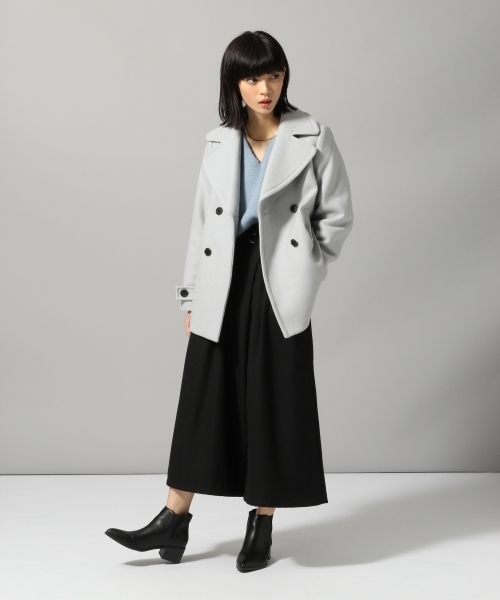 HARE（ハレ）の「ビキモウアシメクロップドパンツ(HARE)（その他パンツ・レディース・ブラック/グレー・SMALL/MEDIUM）」の3枚目の写真