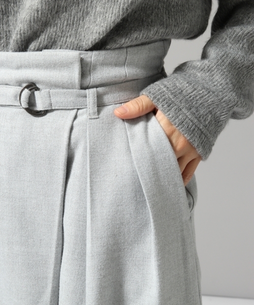 HARE（ハレ）の「ビキモウアシメクロップドパンツ(HARE)（その他パンツ・レディース・ブラック/グレー・SMALL/MEDIUM）」の7枚目の写真