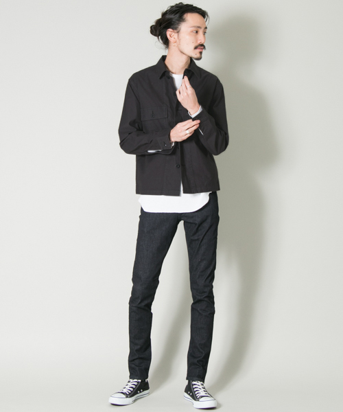 URBAN RESEARCH(アーバンリサーチ)の「UR VintageMilitaryShirts(シャツ/ブラウス・メンズ・カーキ/イエロー系その他/ブラック系その他/ネイビー・MEDIUM/LARGE/SMALL)」の19枚目の写真