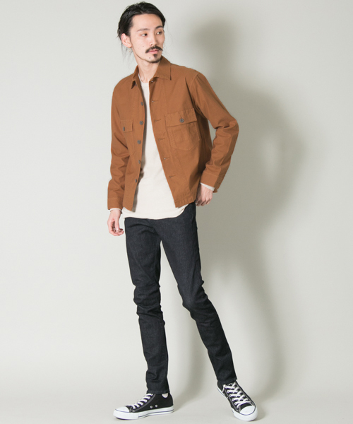 URBAN RESEARCH(アーバンリサーチ)の「UR VintageMilitaryShirts(シャツ/ブラウス・メンズ・カーキ/イエロー系その他/ブラック系その他/ネイビー・MEDIUM/LARGE/SMALL)」の22枚目の写真