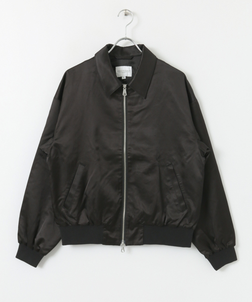 URBAN RESEARCH（アーバンリサーチ）の「UR DROP COLLAR BLOUSON（ブルゾン・メンズ・ブラック/ブラウン系その他/ブルー・LARGE/MEDIUM）」の13枚目の写真