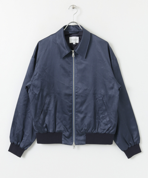 URBAN RESEARCH（アーバンリサーチ）の「UR DROP COLLAR BLOUSON（ブルゾン・メンズ・ブラック/ブラウン系その他/ブルー・LARGE/MEDIUM）」の15枚目の写真