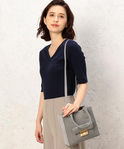 MARCO BIANCHINI（マルコビアンチーニ）の「[別注]MARCO BIANCHINI RF BOX 2WAY バッグ（ショルダーバッグ・レディース・ブラック/グレー/ベージュ/ピンク・FREE）」の16枚目の写真