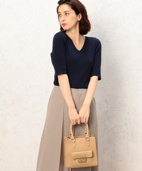 MARCO BIANCHINI（マルコビアンチーニ）の「[別注]MARCO BIANCHINI RF BOX 2WAY バッグ（ショルダーバッグ・レディース・ブラック/グレー/ベージュ/ピンク・FREE）」の7枚目の写真