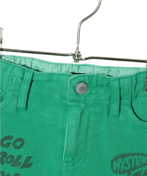 HYSTERIC MINI（ヒステリックミニ）の「NOISE! POSITION! 6分丈 天竺PT（その他パンツ・キッズ・ブラック/グリーン/レッド・100/110/120）」の5枚目の写真