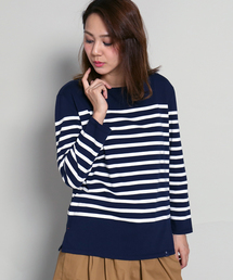 MARBLE WALTS | パネルボーダーカットソー(Tシャツ/カットソー)