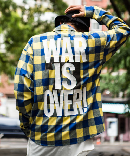 glamb（グラム）の「Patrick check SH / パトリックチャックシャツ（シャツ/ブラウス・メンズ・グリーン/レッド/イエロー・1/0/2/4/3）」の3枚目の写真