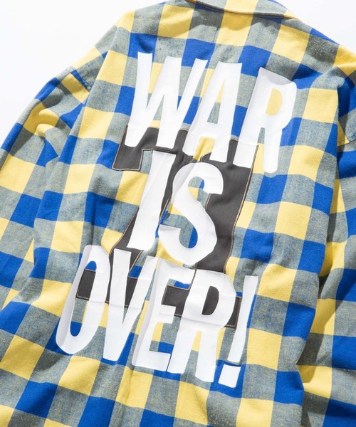 glamb（グラム）の「Patrick check SH / パトリックチャックシャツ（シャツ/ブラウス・メンズ・グリーン/レッド/イエロー・1/0/2/4/3）」の11枚目の写真