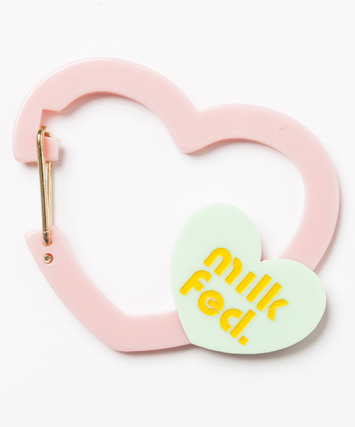 MILKFED.（ミルクフェド）の「HEART RING KEY HOLDER（キーホルダー・レディース・パープル/ピンク/レッド・ONE SIZE）」の2枚目の写真