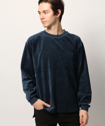 GLOBAL WORK | ベロアクルーネック長袖/777717(Tシャツ/カットソー)