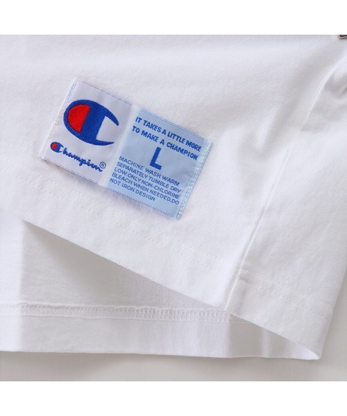 Champion(チャンピオン)の「【Champion/チャンピオン】メンズ アクションスタイル Tシャツ(Tシャツ/カットソー・メンズ・ネイビー/グレー/ホワイト/ブラック/その他35/ピンク系その他7/ゴールド/アクア・MEDIUM/LARGE/X-LARGE/SMALL)」の13枚目の写真