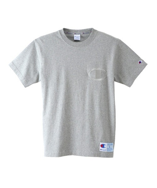 Champion(チャンピオン)の「【Champion/チャンピオン】メンズ アクションスタイル Tシャツ(Tシャツ/カットソー・メンズ・ネイビー/グレー/ホワイト/ブラック/その他35/ピンク系その他7/ゴールド/アクア・MEDIUM/LARGE/X-LARGE/SMALL)」の19枚目の写真