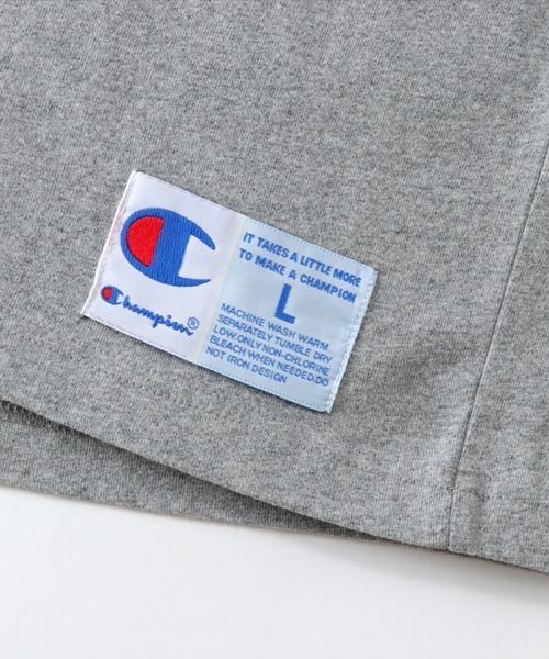 Champion(チャンピオン)の「【Champion/チャンピオン】メンズ アクションスタイル Tシャツ(Tシャツ/カットソー・メンズ・ネイビー/グレー/ホワイト/ブラック/その他35/ピンク系その他7/ゴールド/アクア・MEDIUM/LARGE/X-LARGE/SMALL)」の21枚目の写真