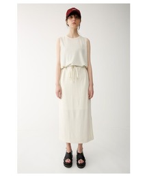 MOUSSY | WIDE RIB N/S MAXI DRESS(ワンピース)
