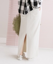 SLOBE citron. | SLOBE citron.ラメフライス マキシスカート◆(スカート)