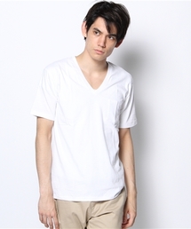 BEAUTY&YOUTH UNITED ARROWS | ヴィンテージウォッシュ　Vネック1ポケTee§◆(Tシャツ/カットソー)